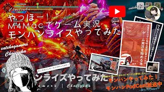やっほー！M4Macでゲーム実況！モンハンライズやってみた！ Part71 マガイマガドと火山で暴れてた！