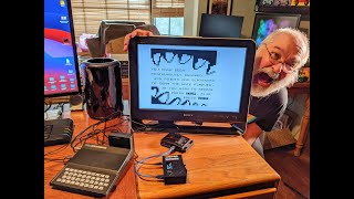 3D Monster Maze - Maxduino XL 1st Test - Timex Sinclair TS1000 - Retro 8bit Zeddy Computer Game