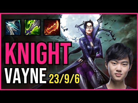 KNIGHT - VAYNE vs. NIDALEE Jungle | KR MASTER | PATCH 11.1