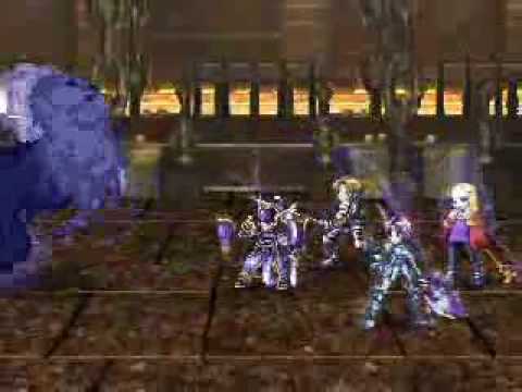 Valkyrie Profile Fire elemental boss battle