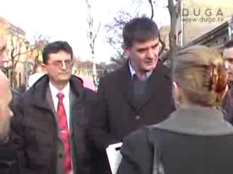 Peruničić obišao požarevački SNS, 05.03.2014.