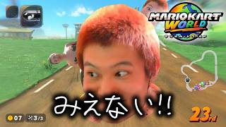 【マリオカートワールド】叫んでないと前が見えないマリカ Part1