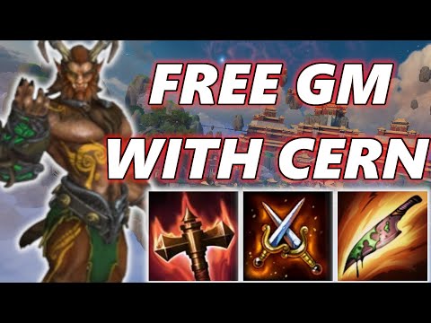CERNUNNOS IS OP (FREE GM) - Season 9 Masters Ranked 1v1 Duel - SMITE