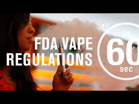 Vaping.FDAの規制を再構築する｜60秒で (Vaping: Reshaping the FDA's regulations | IN 60 SECONDS)