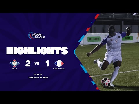 Belize 2-1 French Guiana