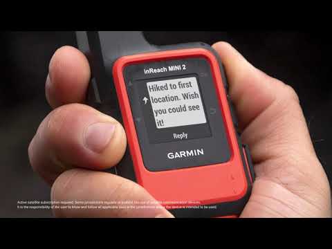 Garmin Inreach Mini 2 YouTube video thumbnail image