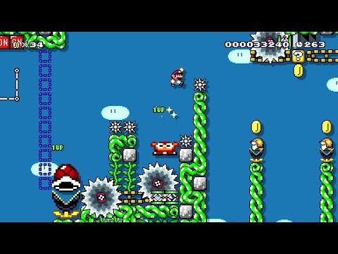 Infernal Garden: Infestation by dremy - Super Mario Maker 2