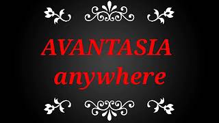 Avantasia - Anywhere with lyric