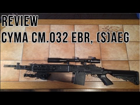 Review Cyma CM.032 EBR, (S)AEG [German/HD]
