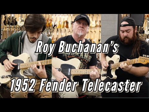 Roy Buchanan's 1952 Fender Telecaster Black Guard | Guitar of the Day