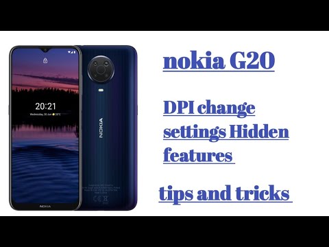 nokia G20 DPI change settings Hidden features how to use