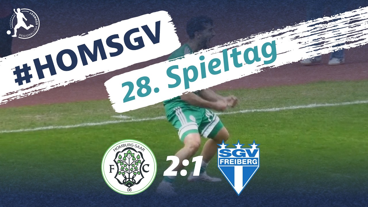 08 Homburg vs SGV Freiberg Highlights