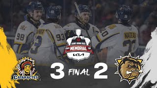 Shawinigan Cataractes 3 Hamilton Bull Dogs 2 - Faits Saillants/Full Highlights - 23-06-22