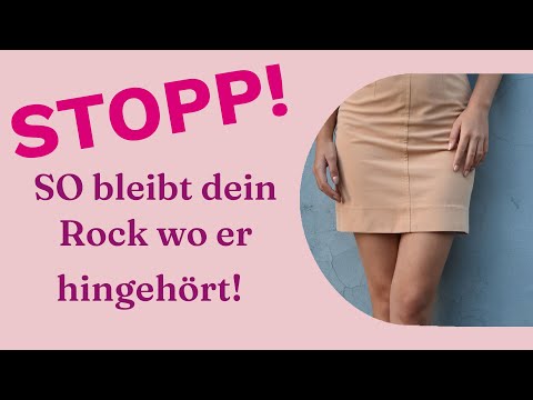 Dein Rock rutscht hoch? Diese Tricks machen Schluss damit!