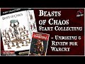 WARCRY BEASTS OF CHAOS UNBOXING REVIEW - START COLLECTING - WARCRY CARDS - Enough For A Warband?