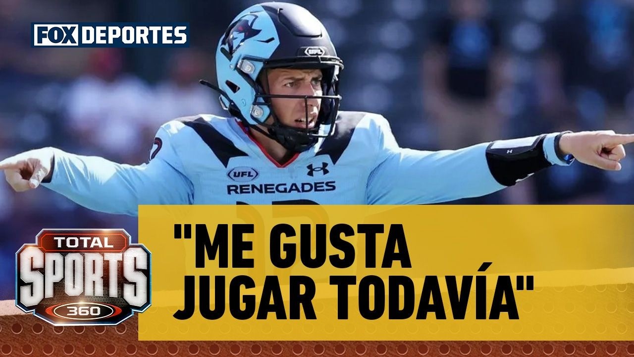 😉 "ME GUSTA JUGAR TODAVÍA" | Luis Pérez, de los Dallas Renegades, sobre la temporada de UFL