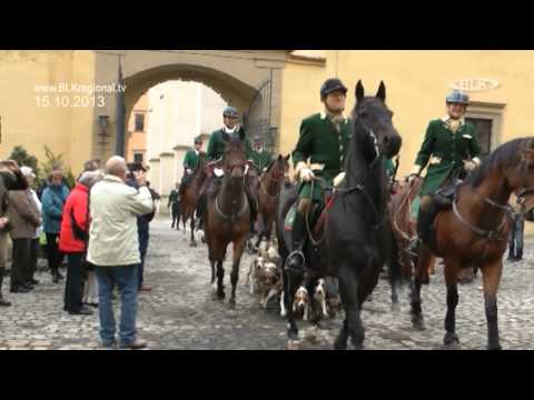 2013-10-15 Hubertusmesse Hubertusjagd Zeitz BLK Regional TV www.BLKregional.tv