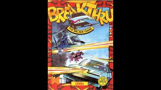 C64 Breakthru. Longplay.