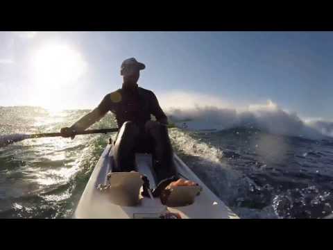 Nice Surf with my Surfski