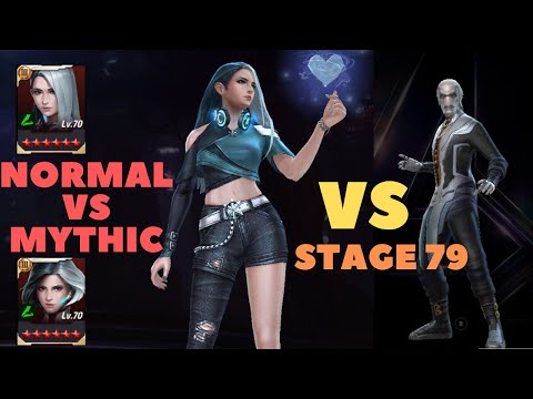T3 Luna Snow (Andromeda vs Lifestyle Uniforms) vs Ebony Stage 79 WBU - Marvel Future Fight