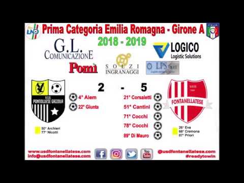 Pontolliese Vs Fontanellatese - Highlights Campionato Prima Categoria 28/04/2019