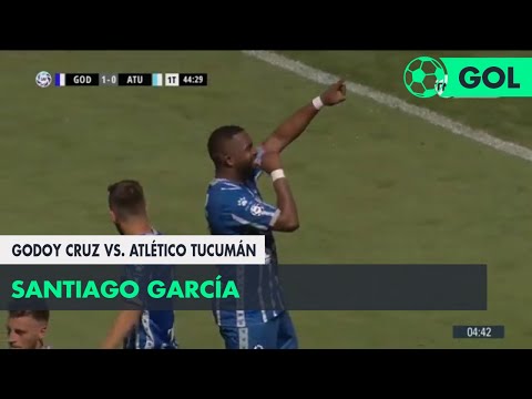 Santiago García (1-0) Godoy Cruz vs Atlético Tucumán | Fecha 11 - Superliga Argentina 2018/2019