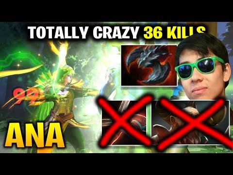 Ana Windranger 36 Kills - Totally Crazy Game