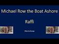 Raffi   Michael Row the Boat Ashore   KARAOKE