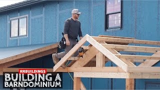 Building a Small Covered Porch: Barndominium 25