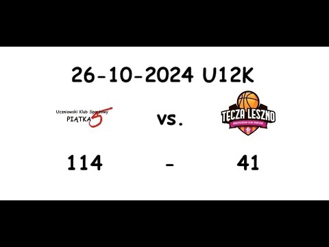 26102024 UKS 5 Ostrów Pompax Tęcza Leszno Skrót