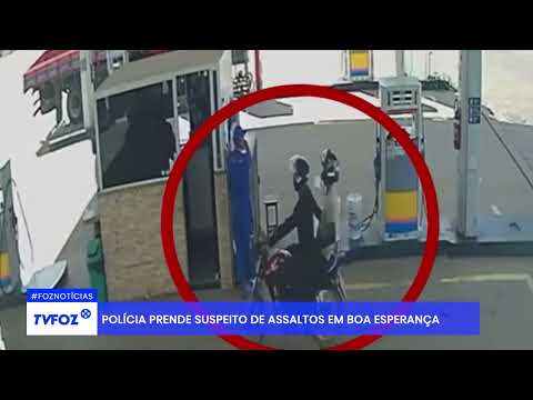 Polícia prende suspeito de assaltos em Boa Esperança