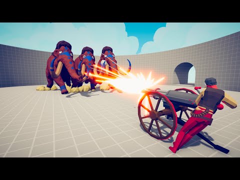TRIO MAMMOTH vs EVERY GOD | TABS - Totally Accurate Battle Simulator