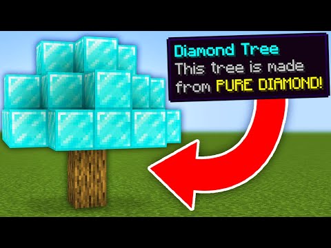 Minecraft, But There Are Custom Trees...