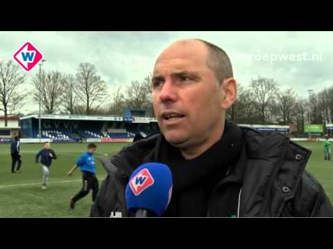 Reactie Scheveningen-traienr John Blok na nederlaag tegen GVVV