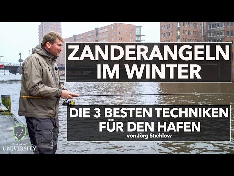 ZANDERANGELN im WINTER - 3 Top Techniken für den HAFEN!