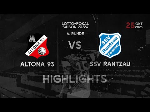 SSV Rantzau vs. Altona 93 | Lotto-Pokal 4. Runde | Spielzusammenfassung 6:5 n.E. (1:1)