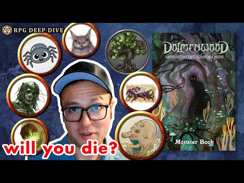 Dolmenwood's deadliest monsters: an old school DnD callback