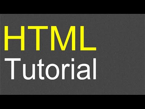 Einführung in HTML
