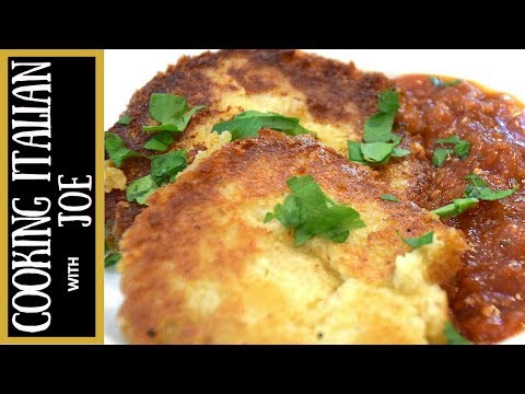 Fried Polenta with Parmesan Cheese | Cooking Italian with Joe