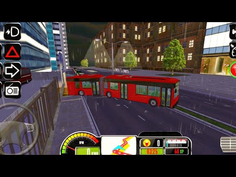 Bus simulator original, trip to new york city, (android gameplay).