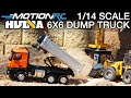 Luxury Huina 1 14 Scale Metal 6x6 Dump Truck Overview Motion RC
