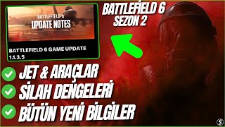 Battlefield 6 – Topluluk Güncellemesi!🔥SİLAH DENGELERİ, JET & ARAÇLAR | TÜM DETAYLAR (Türkçe)