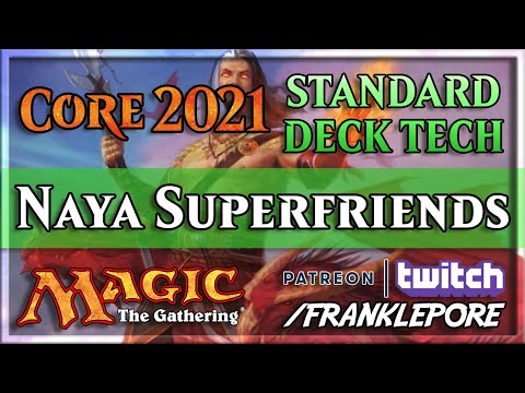 (MTG Arena) Core Set 2021 Standard Deck Tech: Naya Superfriends