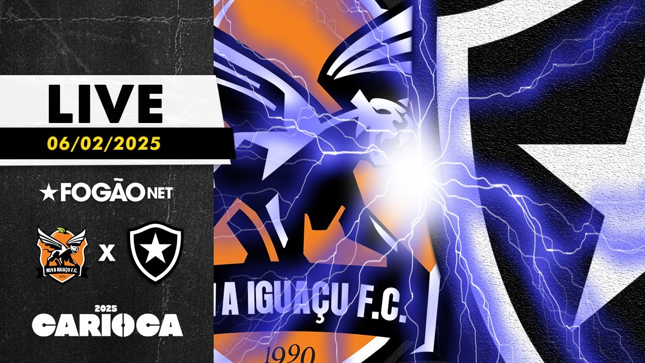 LIVE | Pré-jogo de Nova Iguaçu x Botafogo e as últimas do mercado alvinegro