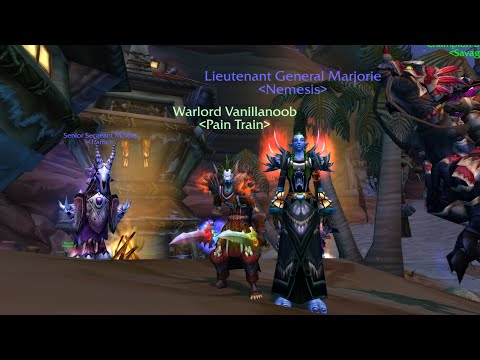 Classic WoW Rank 14 High Warlord Rogue PvP Alterac Valley Horde Gameplay