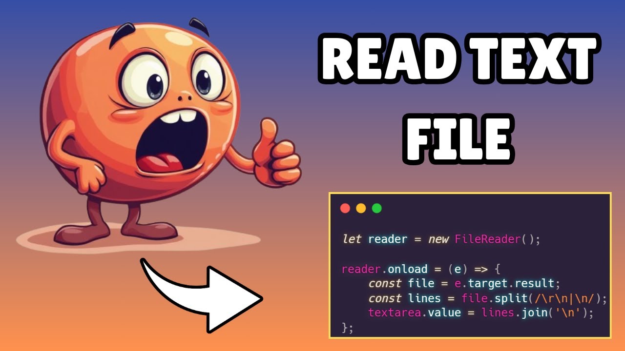 How to Read Text File in Javascript Line By Line