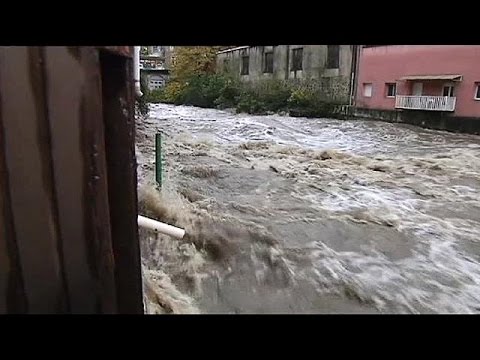 Unwetter in Südfrankreich