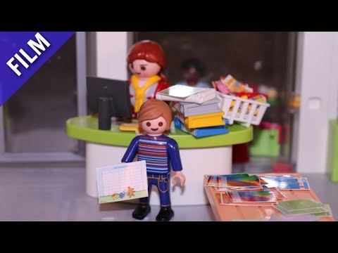 Playmobil Film deutsch - Im Schreibwarenladen - Shoppen - Spielzeug  Kinderfilm