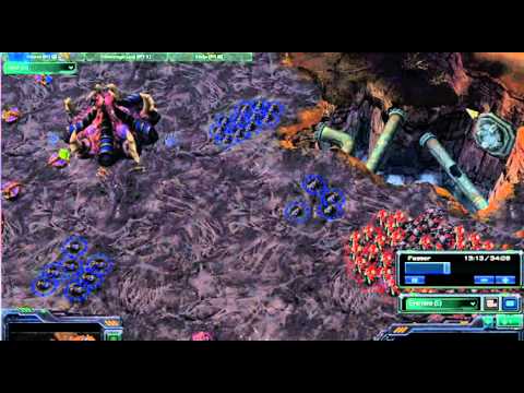 starcraft 2 banelings minefield