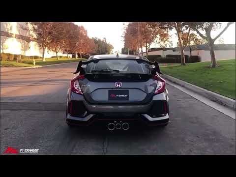 Honda Civic Type R FK8 x Fi Exhaust - Sound Check I Brutal Sound!